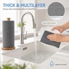 Anihet Microfiber Cleaning Cloths Roll, 50 Tear-Away Sheets Lint-Free &