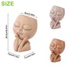 Face Planter Pots Head Planter Face Flower Pot Head Planter