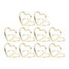 50Pcs Place Card Holder Heart Shape Cute Colorfast Table Card