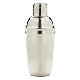 Genware 6782-50 Stainless Steel Cocktail Shaker, 17.5 oz Capacity