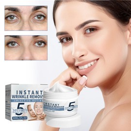 5 Seconds Retinol Anti-Wrinkle Cream,5 Seconds Wrinkle Remover,Skin Firming Lifting Moisturizing Facial Cream,Natural Smooth Skin Hydration Cream,Remove Fine Line Skin Care,30ml