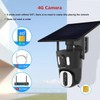 BOAVISION 8MP 4G Dual Screen Solar Camera 6X Zoom 4K