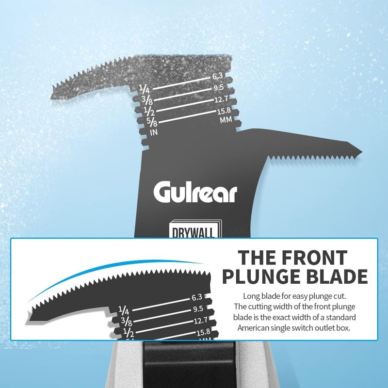 5pcs Drywall Saw Blades for Multi Tool Oscillating Multi Tool
