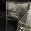 MineSign Nail Polish Holder Organizer Clear Acrylic Nail Polish Tray
