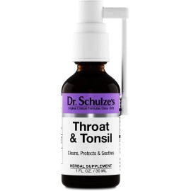 Dr Schulze Clean Throat and Tonsil Soothe and Protect, Powerful Vegan spray