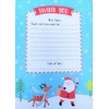 (2 Pack) Letter to Santa Kit: Santa Letter, Stickers, Thank