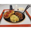 HAWOK Cast Iron Fajita Skillet Japanese Steak Plate with Handle