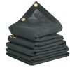8 X 18 ft Heavy Duty Black PVC Coated Dump