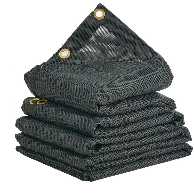8 X 18 ft Heavy Duty Black PVC Coated Dump