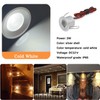 kpslucerna Small LED Spotlight, 6 Pack 12V 2W Spot LED