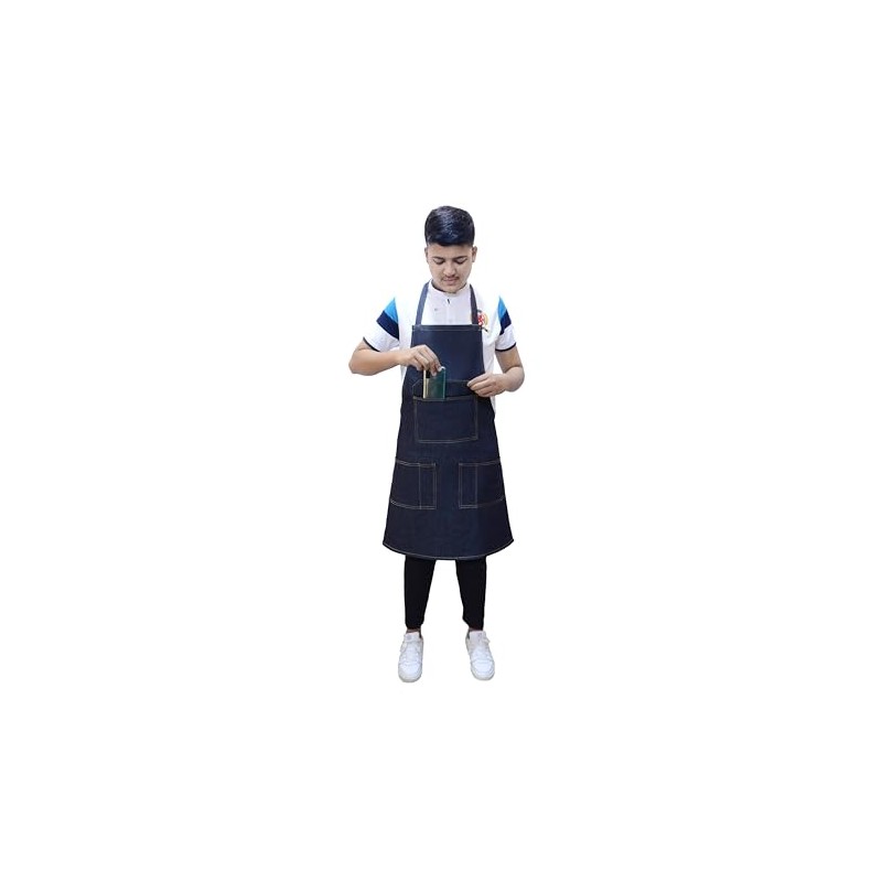 Sterling Sports® Mens Ladies Cotton Apron Cooking Chef Kitchen Baking