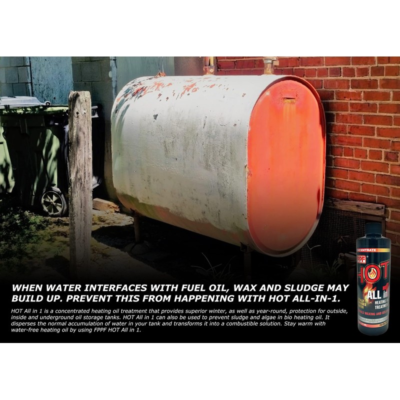 FPPF Chemical Co 00161 16 OZ HOT 4-in-1 Heating Oil