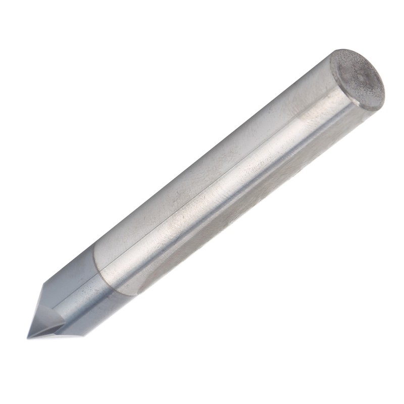 Chamfer End Mill 3 Flute 60° Milling Cutter Tungsten Steel