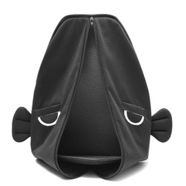 Micutapsino 4-in-1 Kids Footrest & Organizer – Compatible with Car Seats, Seat Protector, Portable Travel Bag | Adorable Fish Design for Kids and Toddlers