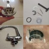 UtySty 3 Set Faucet Mounting Nut and Washer Double Hole