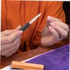 BIUDECO Folding Trim Nail File 8pcs Metal Nail Files Small