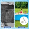 ZDNT 10 Pieces Plastic Pool Joint Pins Set Plastic Replacement
