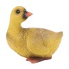 Duck Ornament Resin Weather Resistant Cute Vivid Expression Duck Statues