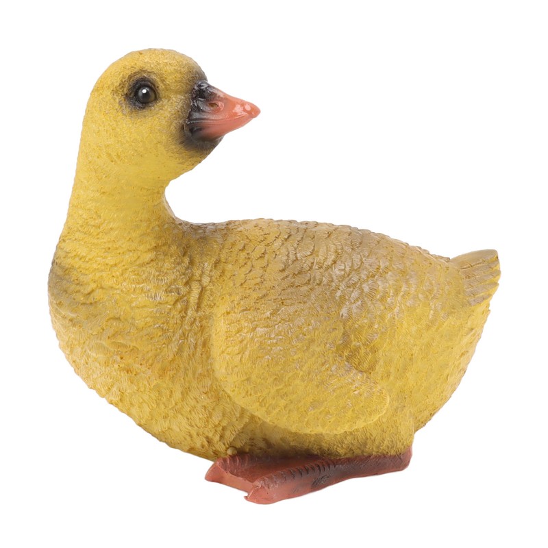 Duck Ornament Resin Weather Resistant Cute Vivid Expression Duck Statues