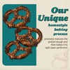 Unique Snacks Extra Dark Splits Pretzels, Original Split-Open Pretzels, Delicious