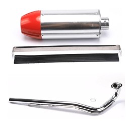 Unbranded 28mm EXHAUST MUFFLER PIPE for CRF50 70cc 90cc 110cc 125cc SSR Pit Bike ATV