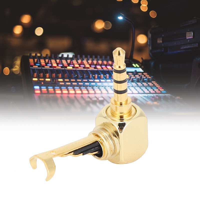 10PCS 2.5mm Balanced Plug 4 Pole L Shape Angle Plug