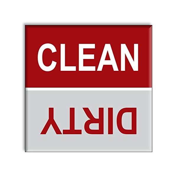 Dishwasher Magnet Clean Dirty Sign, Strong Clean and Dirty Magnet