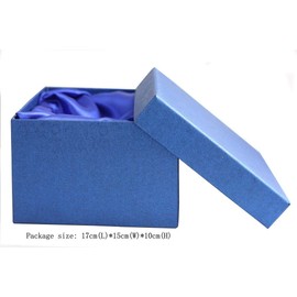 Creative Handmade Enamel Home Decration Enamel Flower Crystal Glass Coffee Tea Water Cup (32CL, Rose Red)