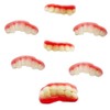 Gummi Teeth Candy, Delicious Fruit Flavors Gummies (17.6 Pounds)