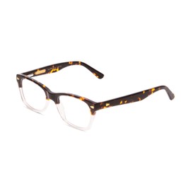Calabria Ernest 4606 Cat-Eye Reading Glasses +3.50 Tortoise Havana Brown Clear 2 Tone Men Women