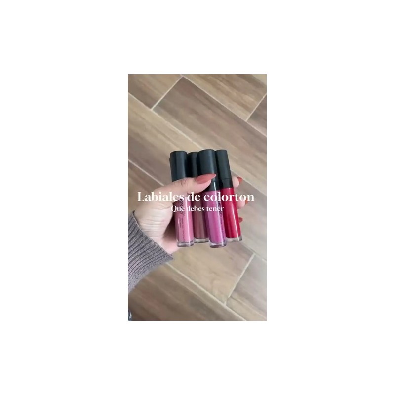 Labial Colorton Liquido Matte Tono Rosewood 35