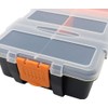 Compartment Small Parts Organizer, Waterproof Portable Organizer Box with Removable