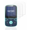 Savvies Pack of 6 Screen Protectors for AGPtek A65X MP3
