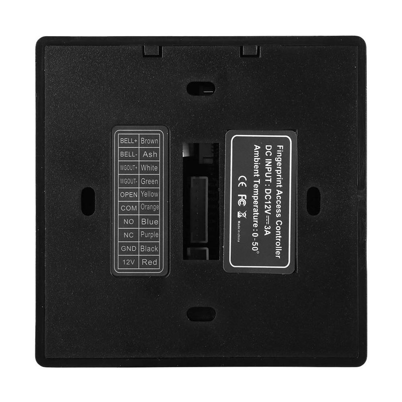 Dc12v Access Control System Keypad Fingerprint Reader Keyless Entry Equipment