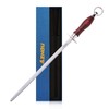 Azhou 12" Professional Knife Sharpener Steel Rod - T12 Carbon