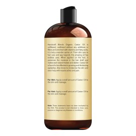 Mezclas Artesanales De Aceite De Ricino Orgánicas De 480 Ml