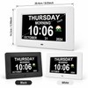 7-Inch Digital Calendar Clock for Seniors – Large Day &
