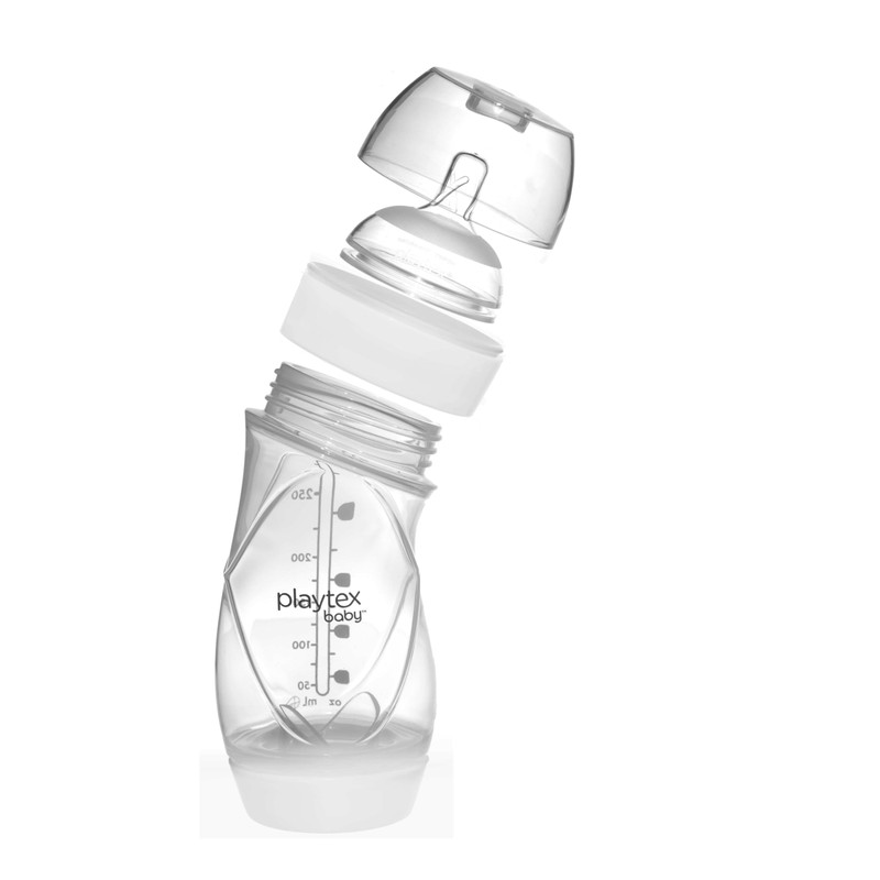 Playtex Baby VentAire Complete Tummy Comfort Baby Bottle, 9 Oz