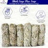 White Sage Sticks Pack of 6, Sage Smudge Kit 10cm
