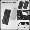 FANCYWING 240X240MM Forged Carbon Fiber Sheet, 4.0MM Thickness Carbon Fiber
