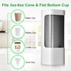 Cup Dispenser Wall Mounted Bathroom Cup Holder, 3oz-5oz Disposable Paper