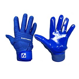 BARNETT FLG-03 Blue American Football Gloves Linemen Profi, OL, DL (2XL)