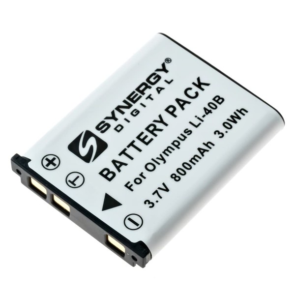 Synergy Digital Camera Battery, Compatible with Olympus Stylus 710 Digital
