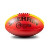 Sherrin Precision Leather Replica Football, Red, Size 4