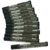 Dixon Ticonderoga 49400 Lumber Crayons, Black (Pack of 12)