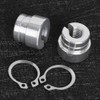 Aluminum Throttle Cable Bushings Kit, Easy to Install,Manufacturing, Fit for