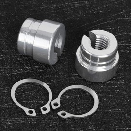 Aluminum Throttle Cable Bushings Kit, Easy to Install,Manufacturing, Fit for E30 E28 E39 E36 M20 M30 M50 S14 M60, 1993-1998 fit for 528, 530, 540, 740, 840 without ETK