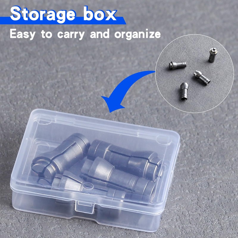 SPEEDWOX 4PCS Die Grinder Collet Adapter Chuck Collet Grinding Machine