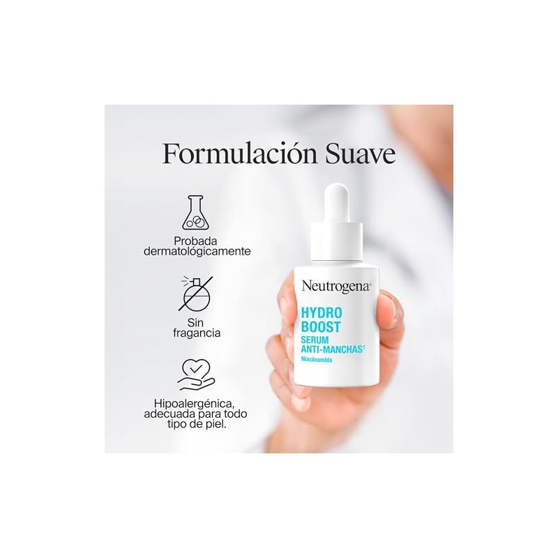 Kit Rutina Neutrogena Limpiador + Hidratacion + Serum Niacinamida