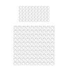 Euiooctory Gummipuffer, 150 Stck Gummif?e Selbstklebend Trpuffer Transparent Anschlagpuffer, Trstopper